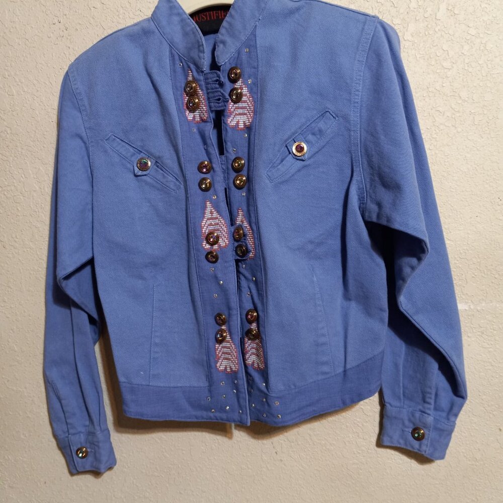 Justified Denim Pumpernickel Jacket